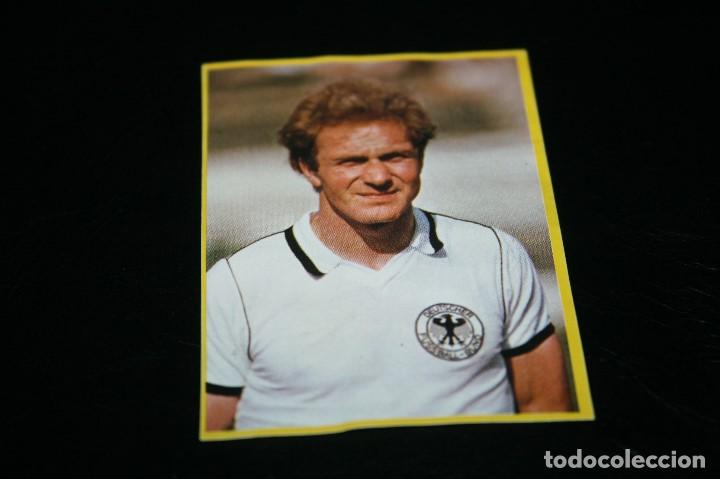 Cromos de F&uacute;tbol: CROMO F&Uacute;TBOL EN ACCI&Oacute;N DANONE MUNDIAL 82 N&ordm; 92 NUNCA PEGADO