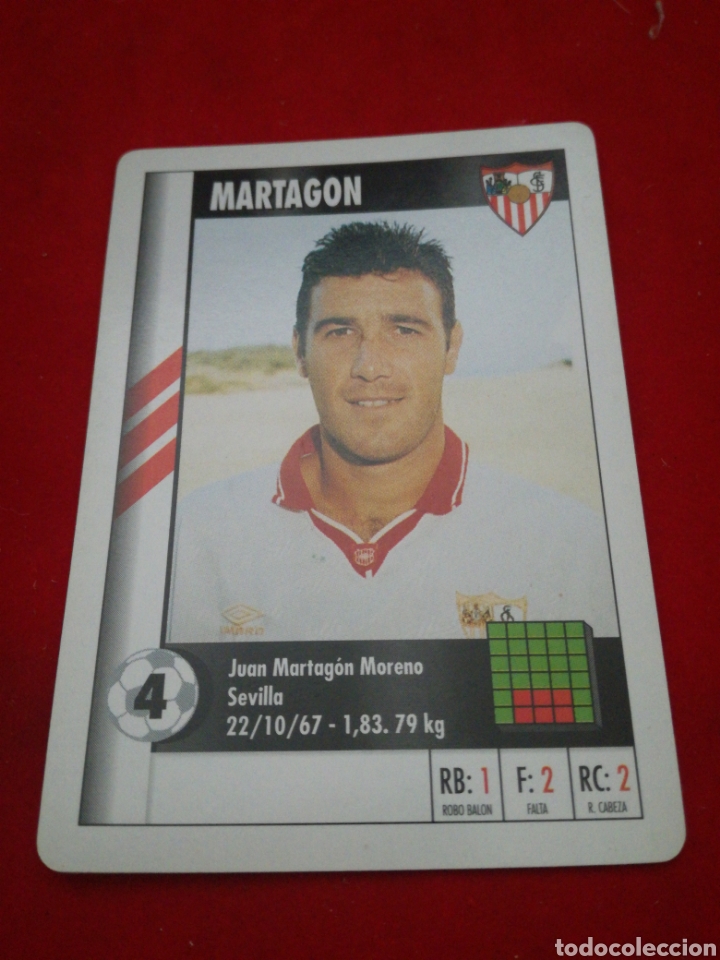 Cromos de Futebol: Supergol Marca martagon Sevilla club de f&uacute;tbol