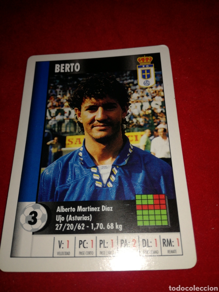 Cromos de Futebol: Supergol Berto Oviedo club de f&uacute;tbol