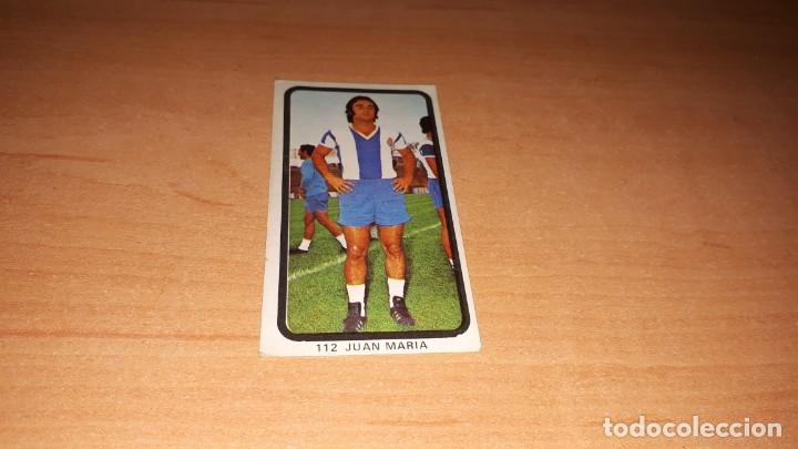 Cromos de f&uacute;tbol: Cromo Juan Mar&iacute;a - Foto 1