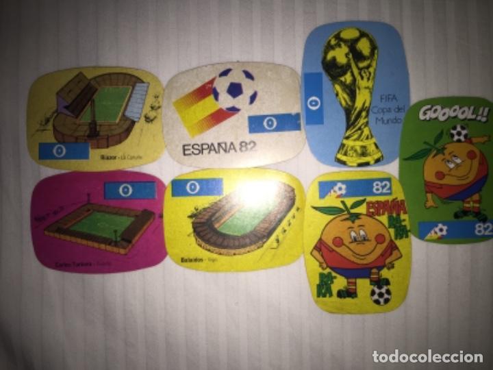 Cromos de f&uacute;tbol: 7 cromos espa&ntilde;a 82 naranjito - Foto 1