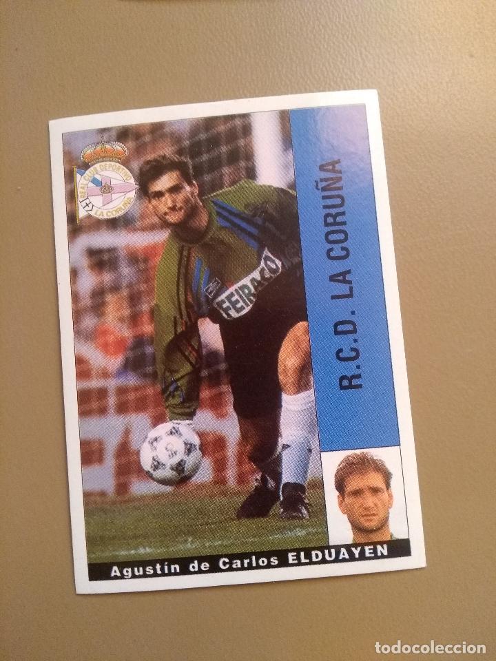 Cromos de Futebol: LTG EDICIONES PANINI 96 95 1995 1996 ELDUAYEN DEPORTIVO LA CORU&Ntilde;A nunca pegado