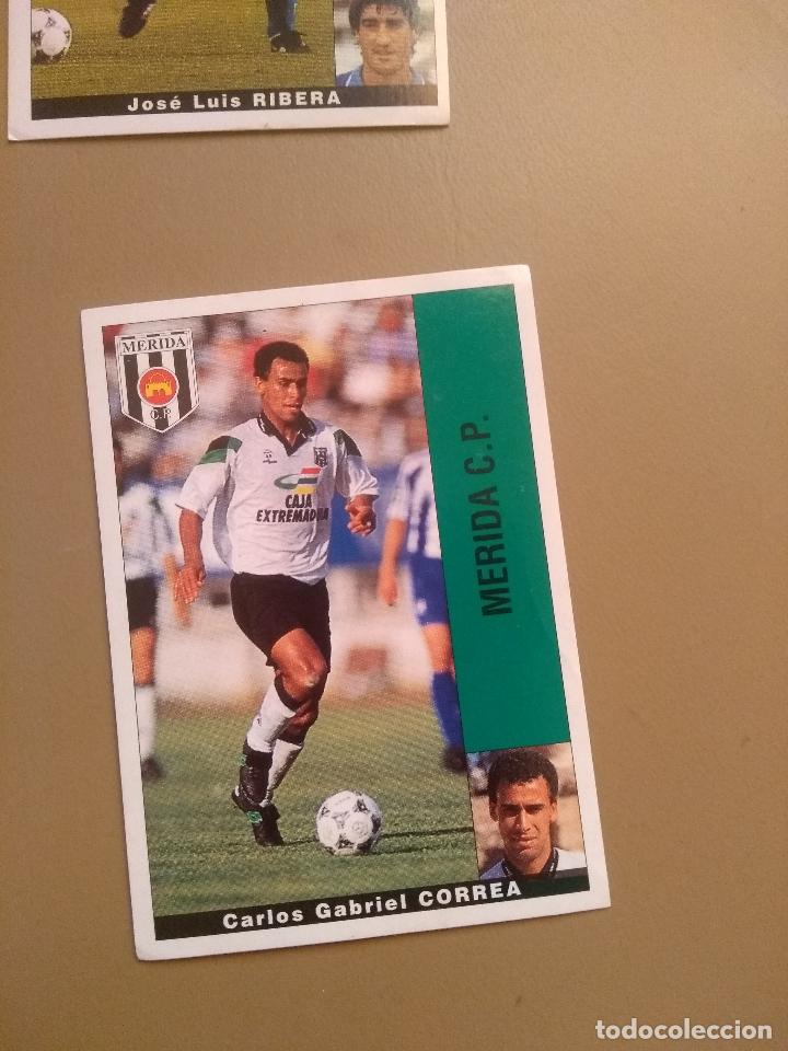 Fu&szlig;ball-Sticker: LTG EDICIONES PANINI 96 95 1995 1996 CORREA MERIDA nunca pegado