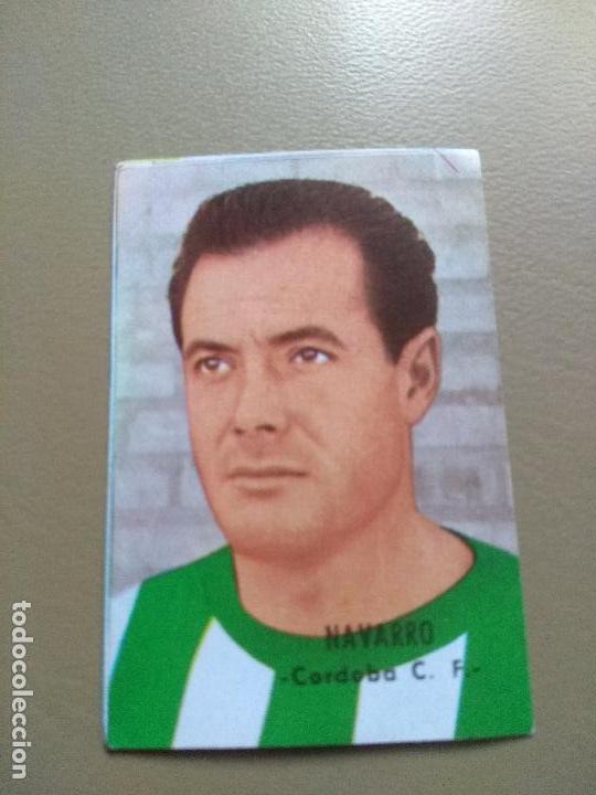 Cromos de Futebol: LTG navarro cordoba fher 66 67 1966 1967 nunca pegado