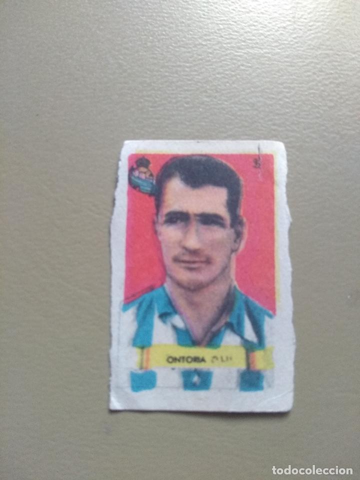 Cromos de f&uacute;tbol: 65 LTG Real Sociedad Ontoria Bruguera 1949 1950 49 50 nunca pegado