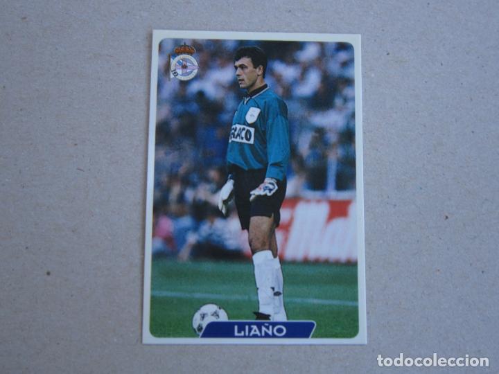 Fu&szlig;ball-Sticker: MUNDICROMO FICHAS LIGA 95 96 N&ordm; 21 LIA&Ntilde;O DEPORTIVO CORU&Ntilde;A 1995 1996