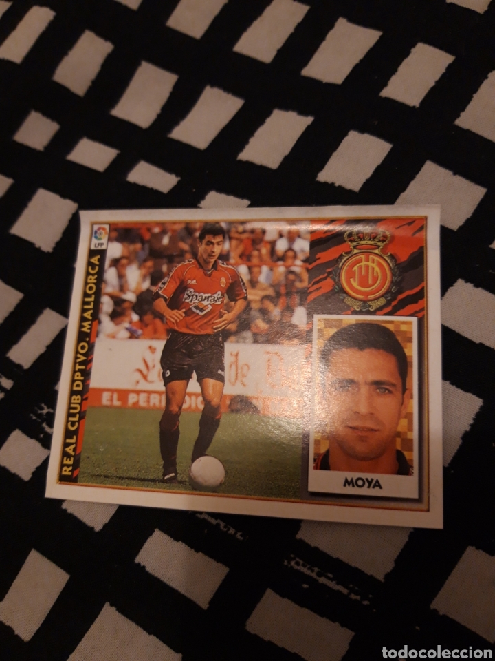 Cromos de f&uacute;tbol: Este 1997 1998 despegado ventanilla Mallorca moya coloca - Foto 1