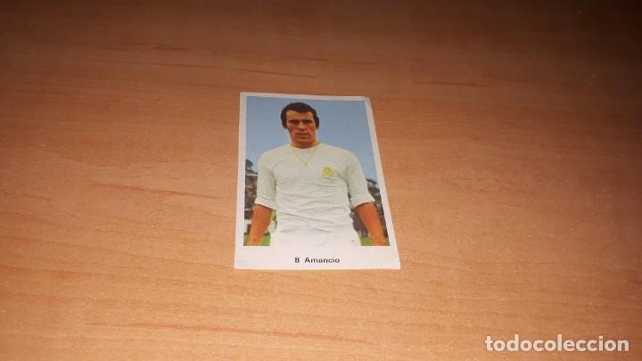 Fu&szlig;ball-Sticker: Cromo amancio