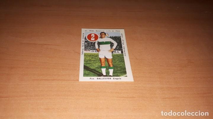 Football Stickers: Cromo ballester
