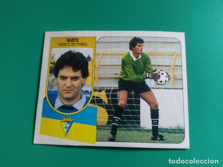 Cromos de f&uacute;tbol: MAYE - C&Aacute;DIZ - EDICIONES ESTE 1991-92 - DESPEGADO - 91/92 - Foto 1