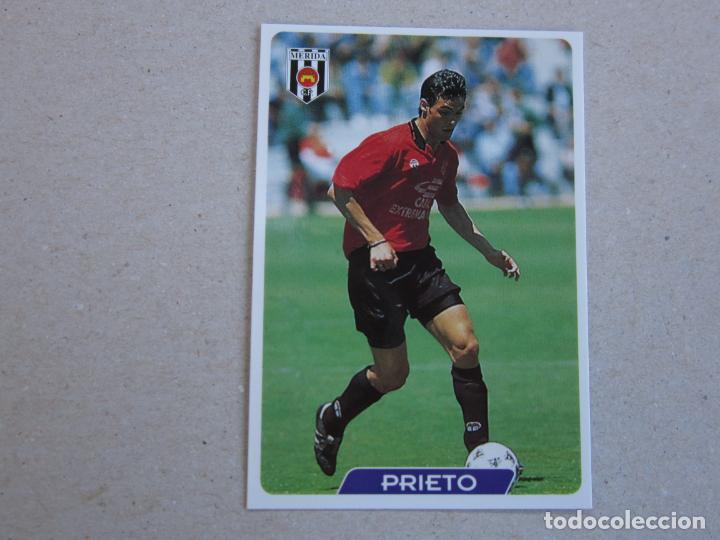 Figurine di Calcio: MUNDICROMO FICHAS LIGA 95 96 N&ordm; 353 PRIETO MERIDA 1995 1996