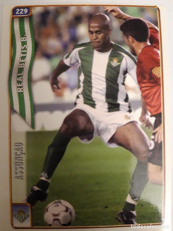Football Stickers: CROMO ASSUN&Ccedil;AO. R. BETIS BALOMPIE