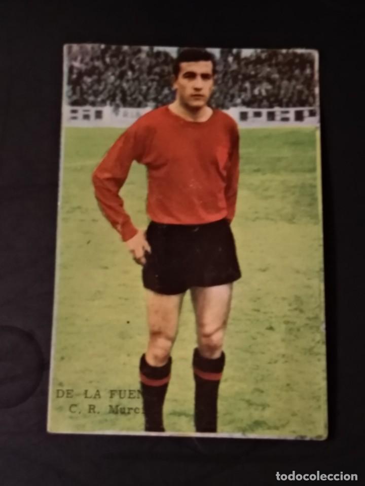 Cartes &agrave; collectionner de Football: DE LA FUENTE MURCIA 64 65 1964 1965 FHER DISGRA RECUPERADO