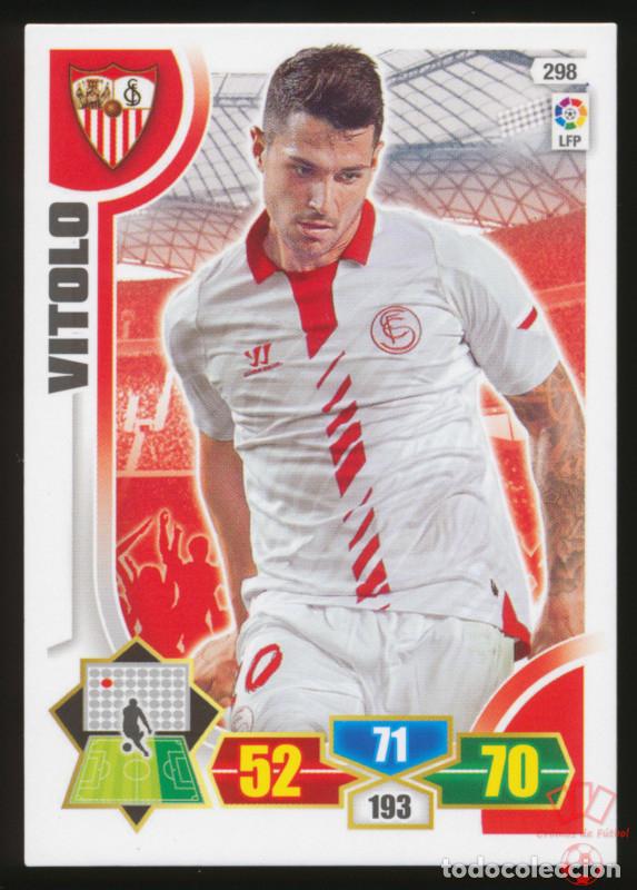 Fu&szlig;ball-Sticker: #298. VITOLO - Sevilla FC 2013/2014 - Adrenalyn Liga Card/Cromo 13/14