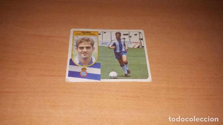 Cromos de F&uacute;tbol: Cromo vilchez