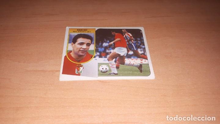 Cromos de F&uacute;tbol: Cromo narciso
