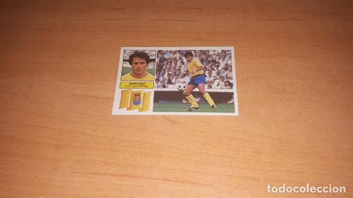 Cromos de F&uacute;tbol: Cromo martinez