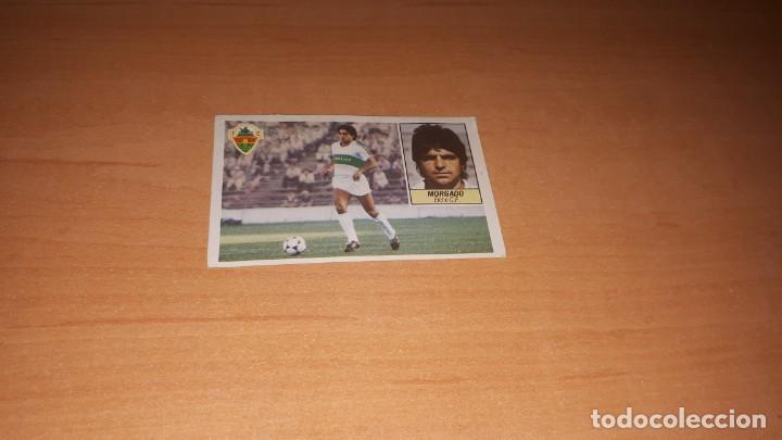 Cromos de F&uacute;tbol: Cromo morgado