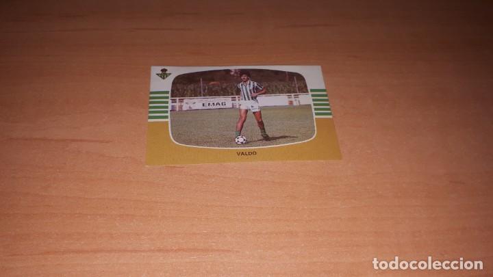 Cromos de F&uacute;tbol: Cromo valdo