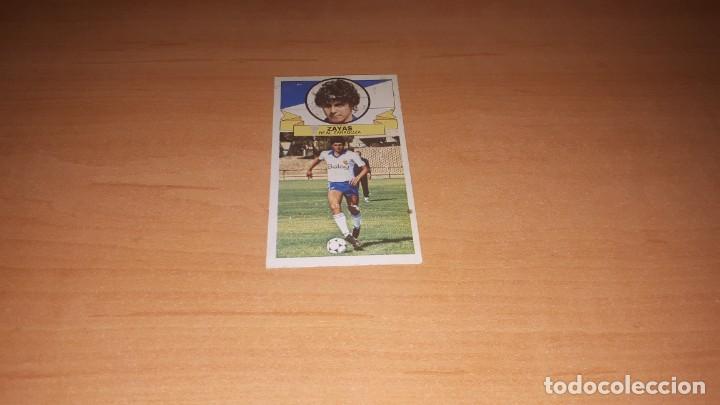 Cromos de F&uacute;tbol: Cromo zayas
