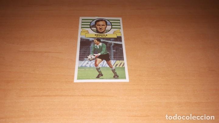 Cromos de F&uacute;tbol: Cromo esnaola
