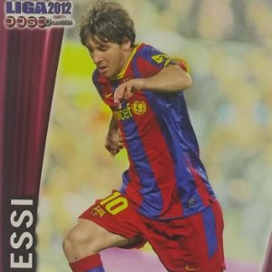 018 Messi Barcelona Liga BBVA 2012 Official quiz 2011 2012 Mundicromo 11 12