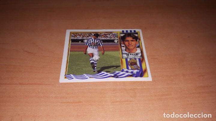 Cromos de f&uacute;tbol: Cromo de paula - Foto 1