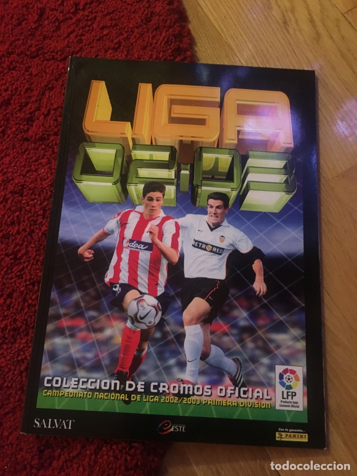 Cromos de f&uacute;tbol: Ese panini salvat facs&iacute;mil impecable 2002 2003 02 03 - Foto 1