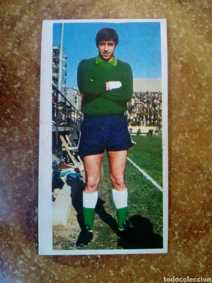 Cromos de f&uacute;tbol: ERROR TRASERA. ALBA (Racing) 75-76 ESTE. Trasera Esnaola - Foto 1