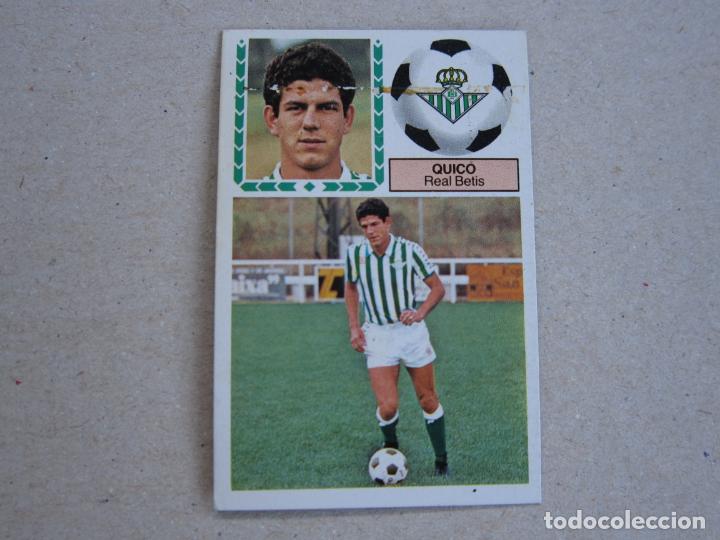 Cromos de Futebol: ESTE 83 84 COLOCA QUICO BETIS 1983 1984 NUNCA PEGADO