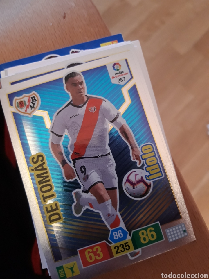 Cartes &agrave; collectionner de Football: adrenalyn 18 19 2018 2019 &iacute;dolo de Tom&aacute;s rayo vallecano 387