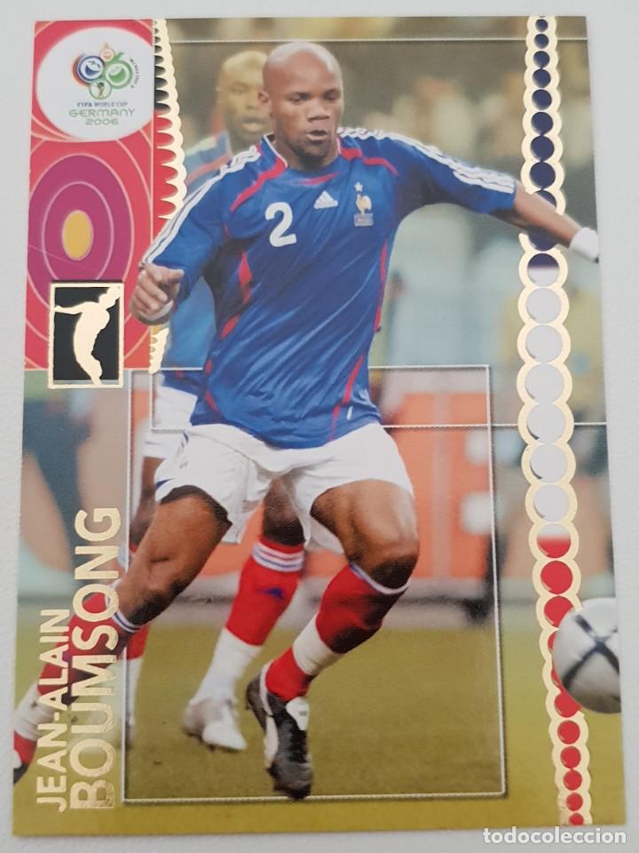 Cromos de f&uacute;tbol: CROMO JEAN BOUMSONG N# 102 FRANCIA PANINI TRADING CARD MUNDIAL 2006 FIFA WORLD CUP GERMANY 2006