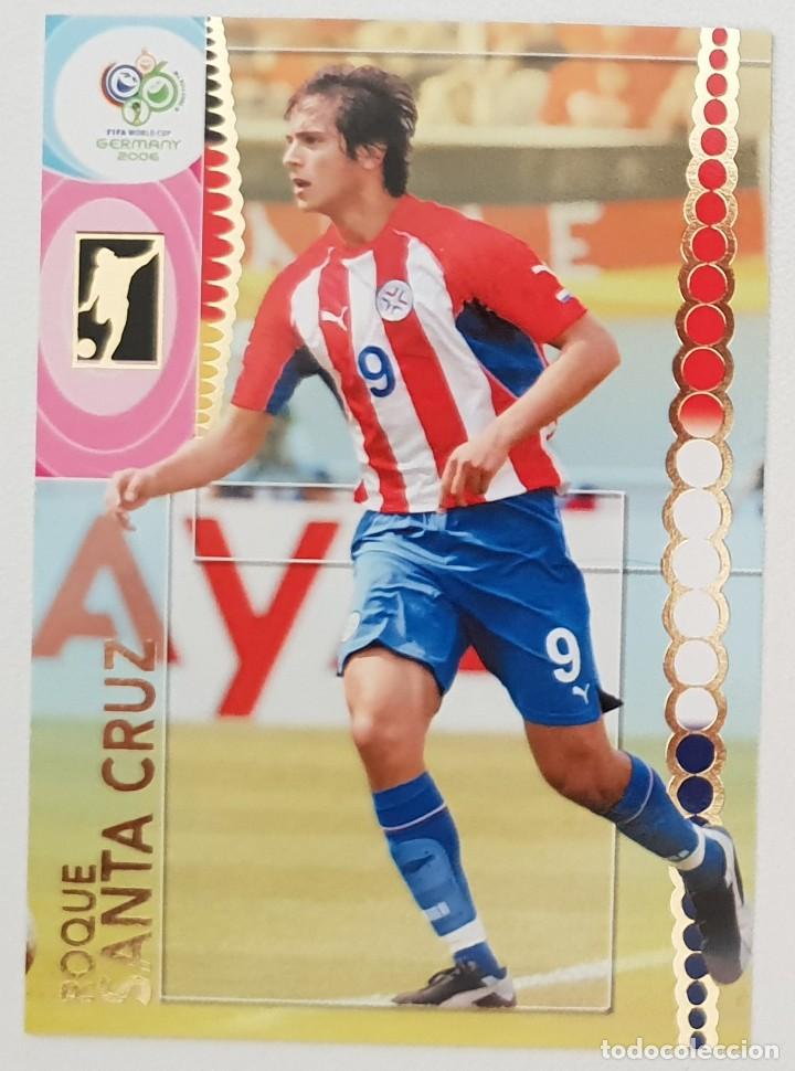 Figurine di Calcio: CROMO ROQUE SANTA CRUZ # 161 PARAGUAY PANINI TRADING CARD MUNDIAL 2006 FIFA WORLD CUP GERMANY 2006