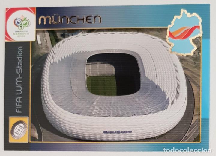 Cromos de Futebol: CROMO MUNCHEN # 201 ESTADIO SEDE PANINI TRADING CARD MUNDIAL 2006 FIFA WORLD CUP GERMANY 2006