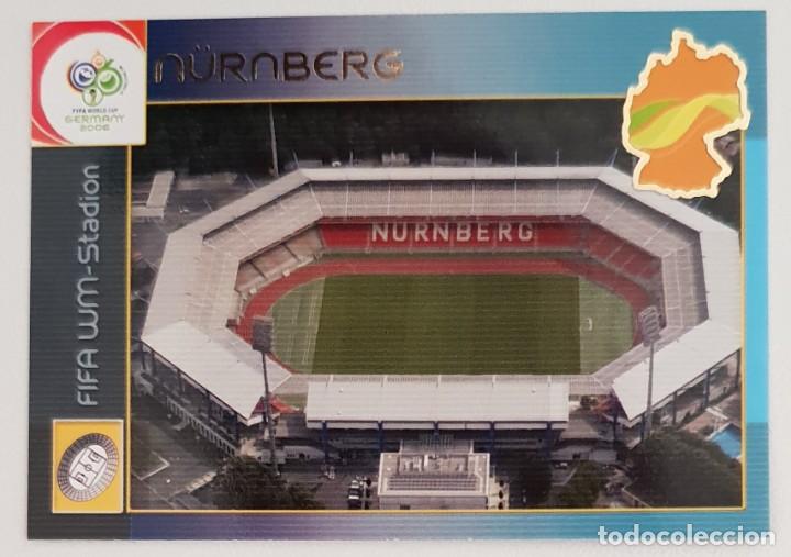 Cromos de f&uacute;tbol: CROMO NURNBERG # 202 ESTADIO SEDE PANINI TRADING CARD MUNDIAL 2006 FIFA WORLD CUP GERMANY 2006