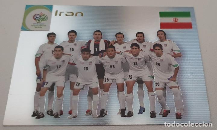 Cromos de f&uacute;tbol: CROMO FOTO DE SELECCI&Oacute;N # 20 IRAN PANINI TRADING CARD MUNDIAL 2006 FIFA WORLD CUP GERMANY 2006