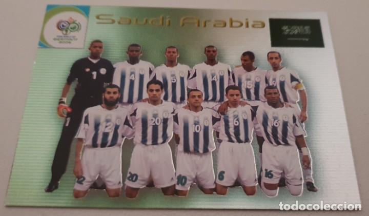 Cromos de f&uacute;tbol: CROMO SELECCI&Oacute;N # 29 ARABIA SAUDITA PANINI TRADING CARD MUNDIAL 2006 FIFA WORLD CUP GERMANY 2006