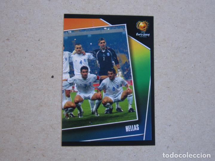 Fu&szlig;ball-Sticker: PANINI UEFA EURO 2004 PORTUGAL N&ordm; 29 ALINEACION GRECIA EUROCOPA 04 NUEVO