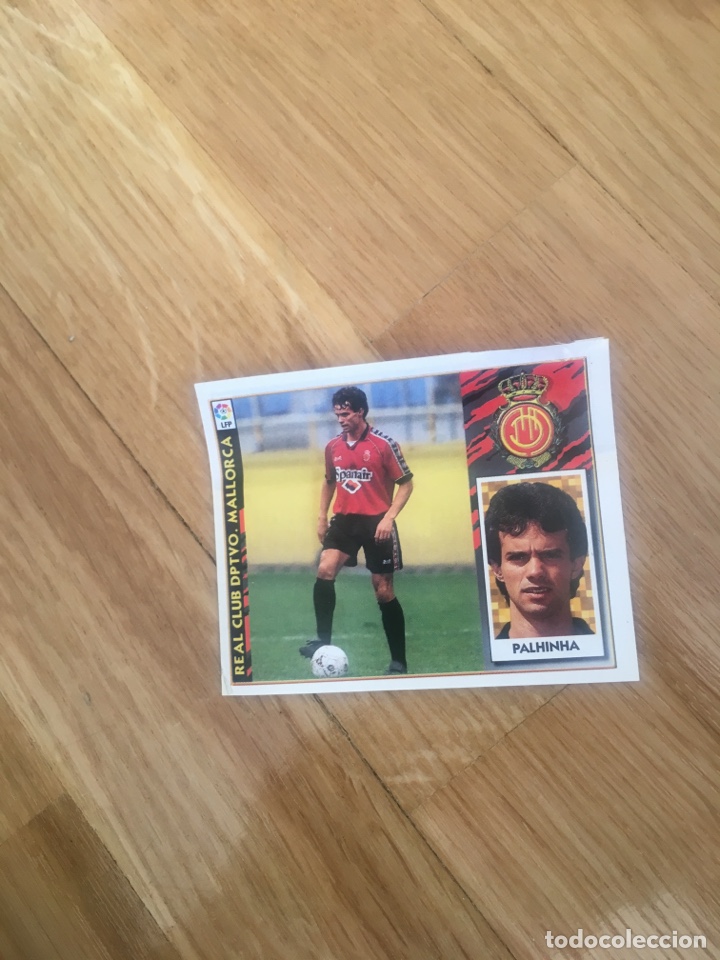 Cromos de f&uacute;tbol: Este 97 98 1997 1998 coloca mallorca palinha despegado ventanilla - Foto 1