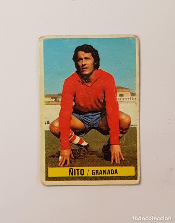 Cromos de f&uacute;tbol: &Ntilde;ITO   -    GRANADA  -    ESTE 74 - 75     NUNCA PEGADO - Foto 1