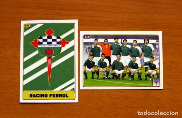 racing c.ferrol n°11 escudos 2a división liga e - Comprar Cromos de Futebol  antigos no todocoleccion
