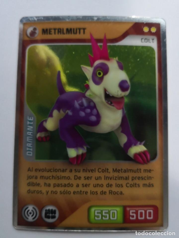 Cromos de f&uacute;tbol: INVIZIMALS DESAFIOS OCULTOS CARTA OPACA N&ordm; 305
