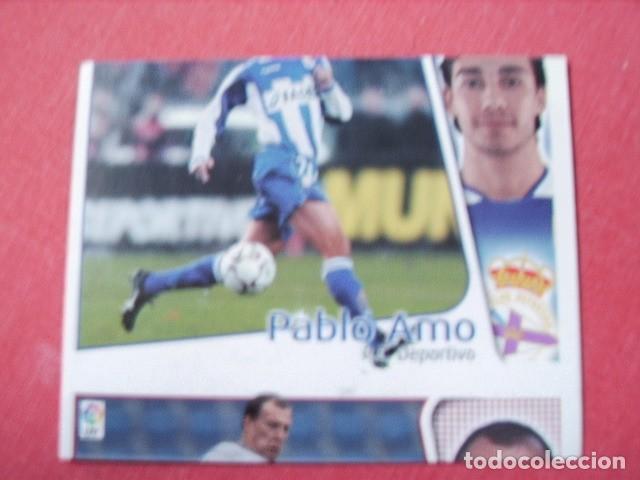 Cromos de f&uacute;tbol: ESTE 04-05  PABLO AMO  GETAFE  ERROR EN EL CORTE  SIN PEGAR - Foto 1