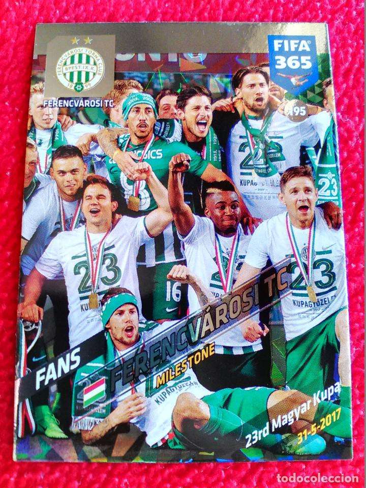 Card 195: Ferencvárosi TC - Panini FIFA 365: 2017-2018. Adrenalyn XL 