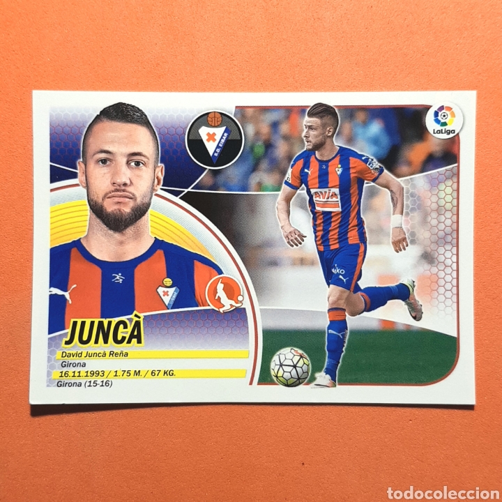 Cromos de f&uacute;tbol: (GUC) CROMO PANINI - LIGA ESTE 2016-2017 - (EIBAR) N&deg;7A JUNCA - Foto 1