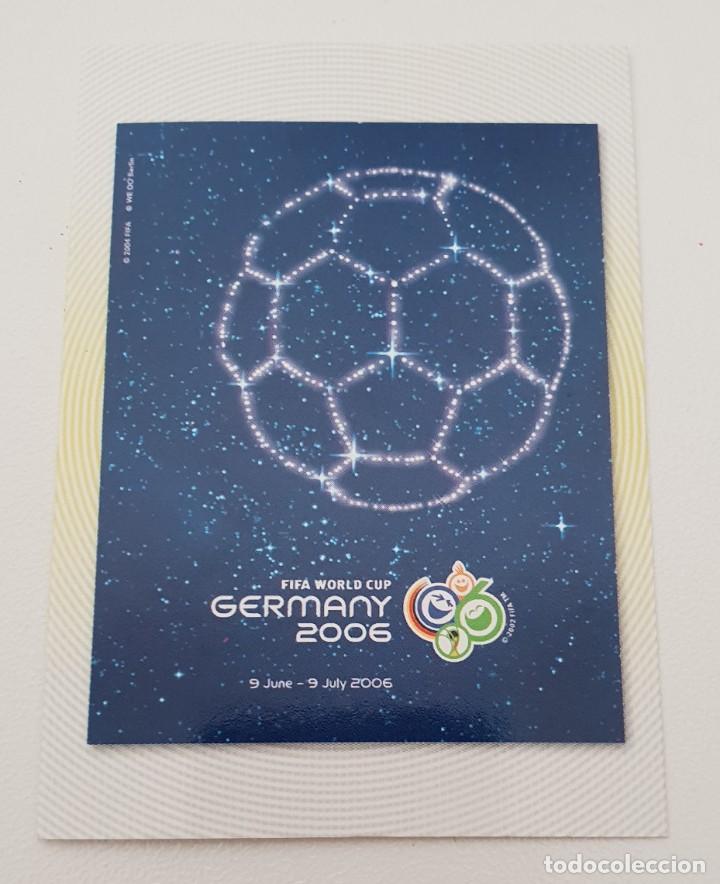 Cromos de F&uacute;tbol: CROMO POSTER OFICIAL # 4 PANINI TRADING CARD MUNDIAL ALEMANIA 2006 FIFA WORLD CUP GERMANY 2006