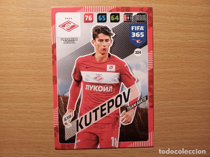 Football Stickers: 324 KUTEPOV SPARTAK MOSKVA MOSCU ADRENALYN XL FIFA 365 2017 2018 17 18 NUEVO CROMO FUTBOL