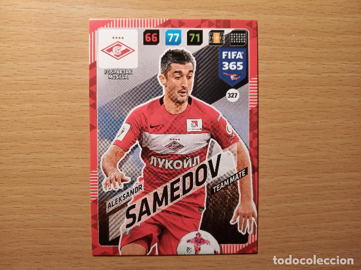 Football Stickers: 327 SAMEDOV SPARTAK MOSKVA MOSCU ADRENALYN XL FIFA 365 2017 2018 17 18 NUEVO CROMO FUTBOL