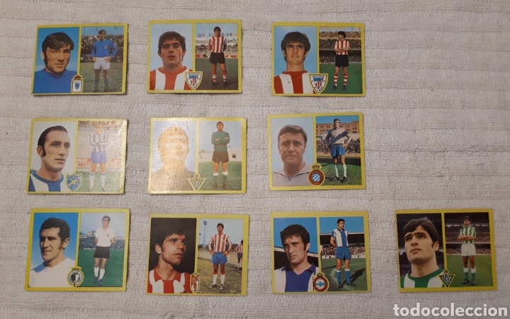 Figurine di Calcio: Cromo sin pegar a elegir Liga Este 72-73 Carrete, Mac&iacute;as,... f&uacute;tbol
