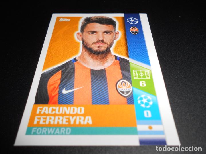 FC Shakhtar Donetsk Facundo Ferreyra Champions League 17//18 Sticker 344